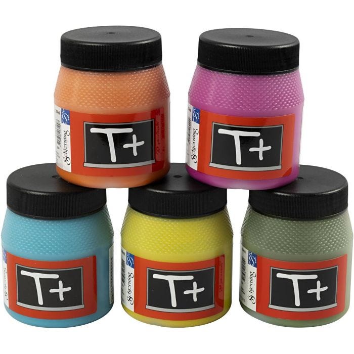 Pintura de pizarra, surtido de colores, 5x250 ml/ 1 paquete