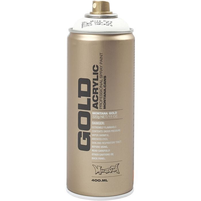 Pintura en Spray, blanco, 400 ml/ 1 bote