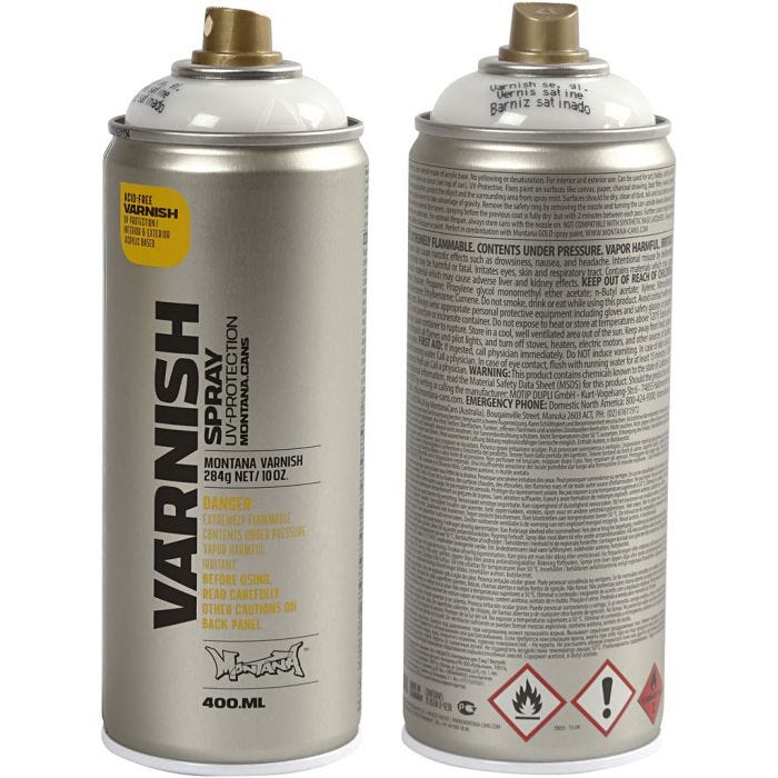 Laca en spray, semi-gloss, 400 ml/ 1 bote