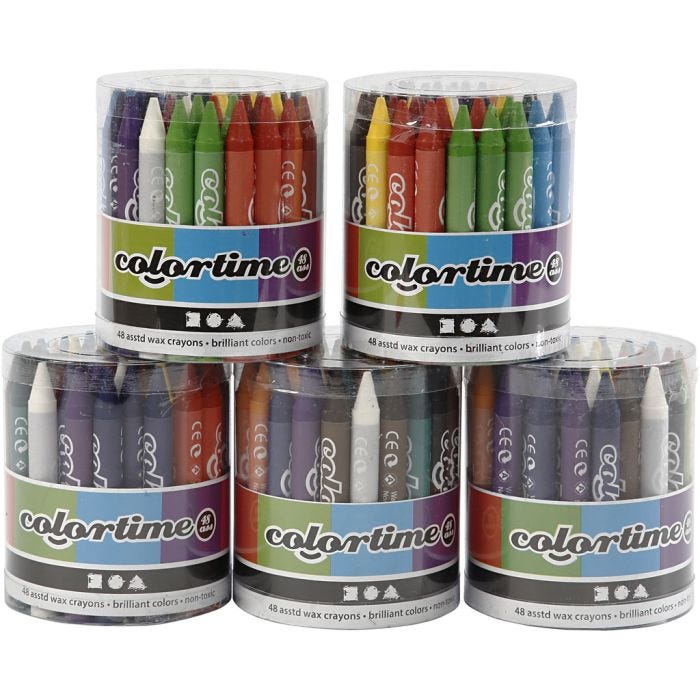 Ceras Colortime, 5x48 stdas/ 1 set