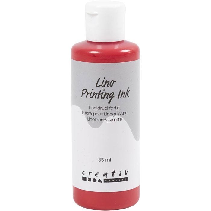 Tinta de Impresión, rojo, 85 ml/ 1 botella