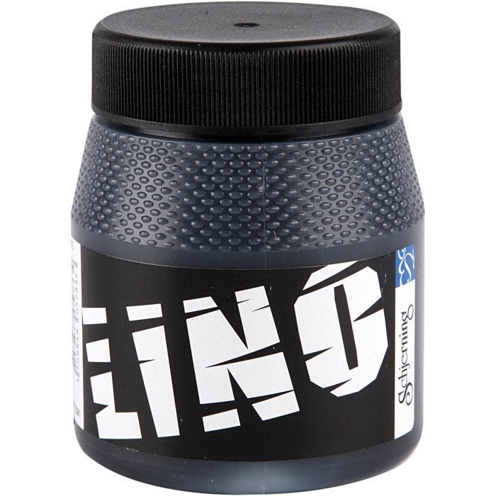 Tinta de Impresión, negro, 250 ml/ 1 bote