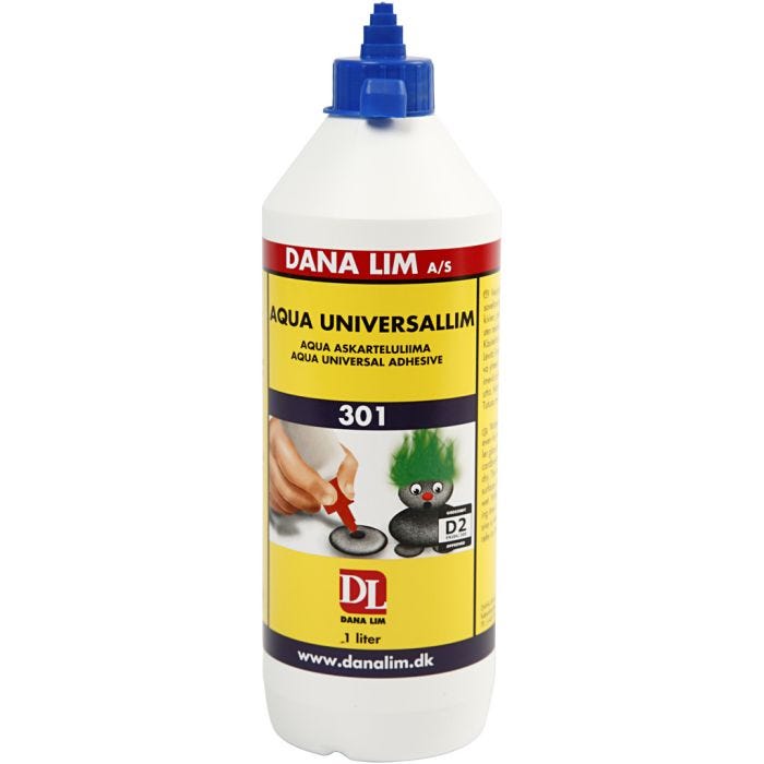 Pegamento Aqua, 1 l/ 1 botella