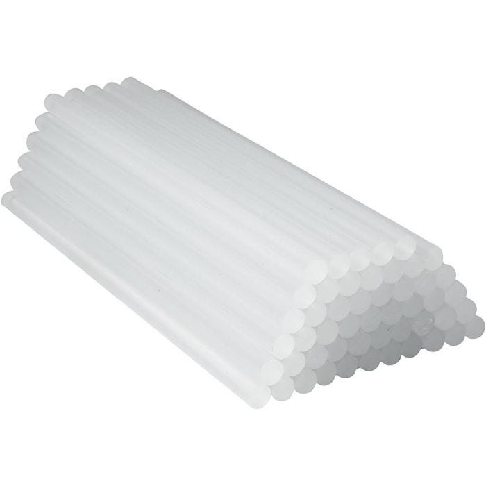 Barras de pegamento Maxi, L. 25 cm, dia 11 mm, 50 ud/ 1 paquete