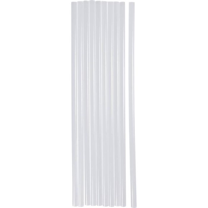 Barras de pegamento Mini, L. 25 cm, dia 7 mm, 10 ud/ 1 paquete