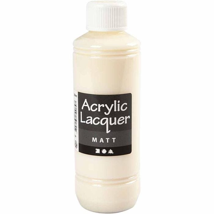 Laca Acrílica, mate, 250 ml/ 1 botella