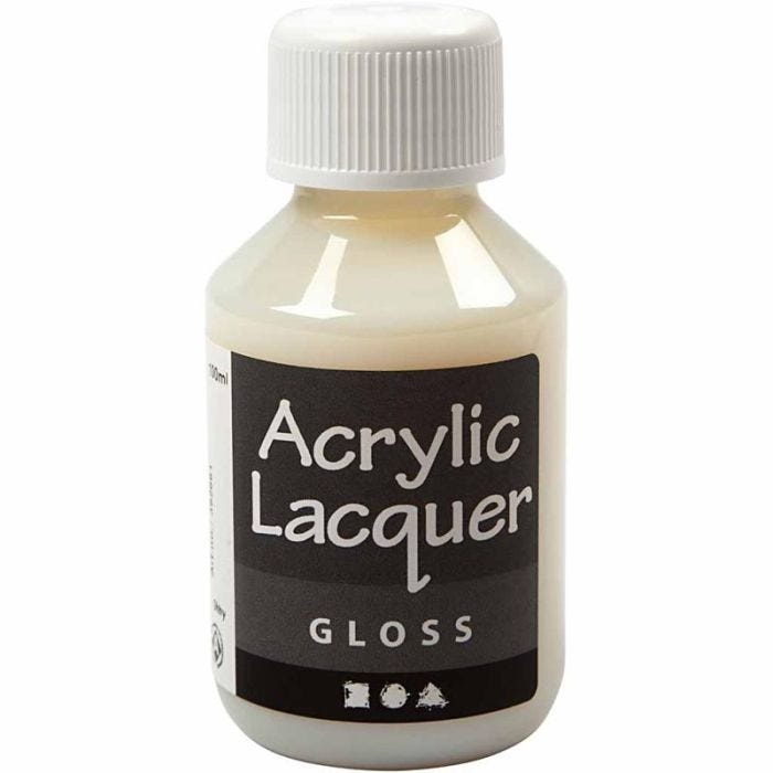 Laca Acrílica, glossy, 100 ml/ 1 botella