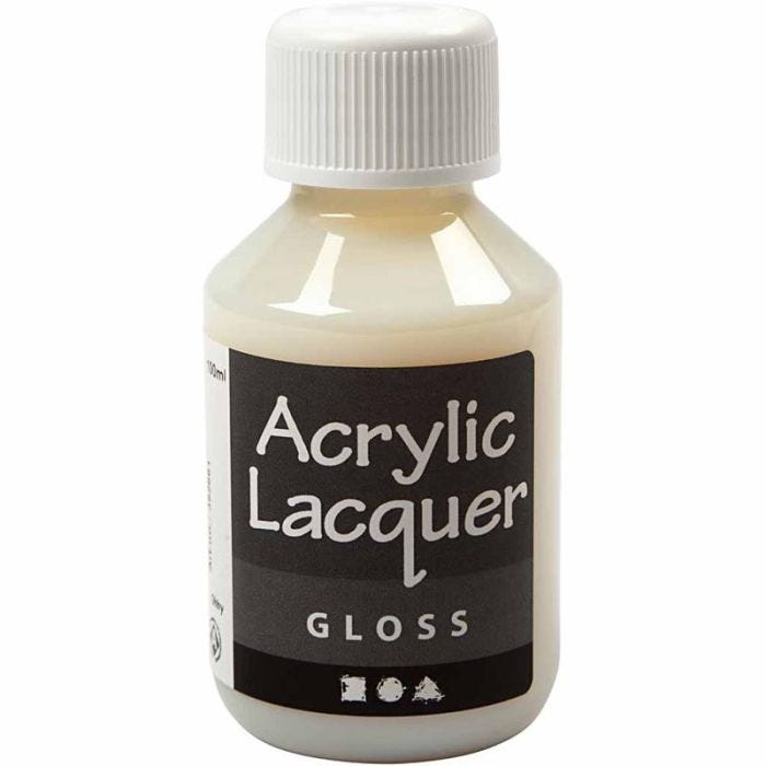 Laca acrílica, glossy, 100 ml/ 1 botella