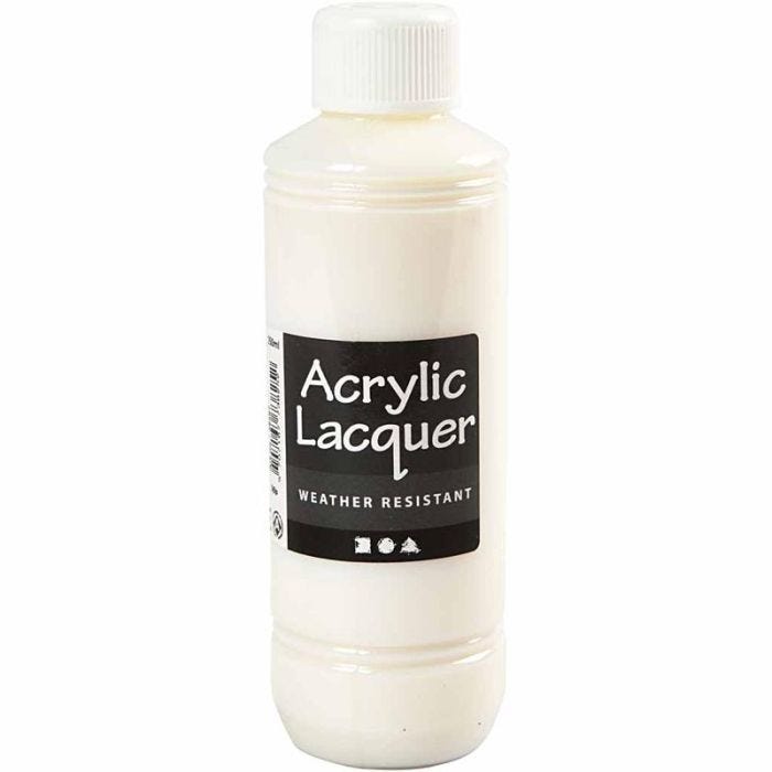Barniz Acrílico, 250 ml/ 1 botella