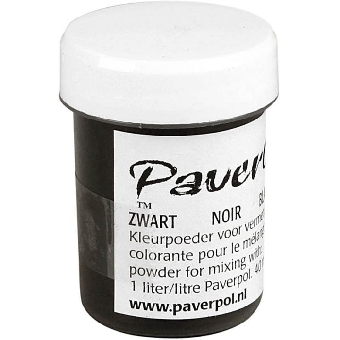 Paver Color, negro, 40 ml/ 1 bote