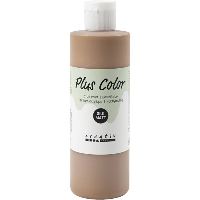 Pintura Craft Plus Color, marrón claro, 250 ml/ 1 botella