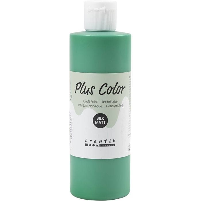Pintura Craft Plus Color, verde brillante, 250ml/ 1 botella