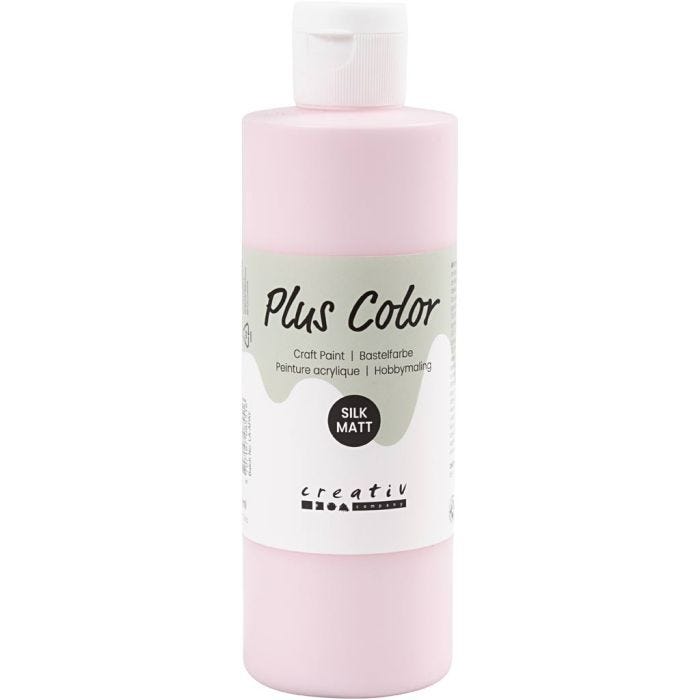 Pintura Craft Plus Color, rosa suave, 250 ml/ 1 botella