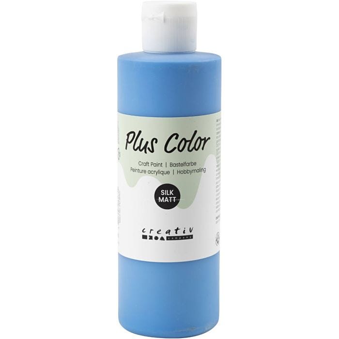 Pintura Craft Plus Color, azul primario, 250ml/ 1 botella