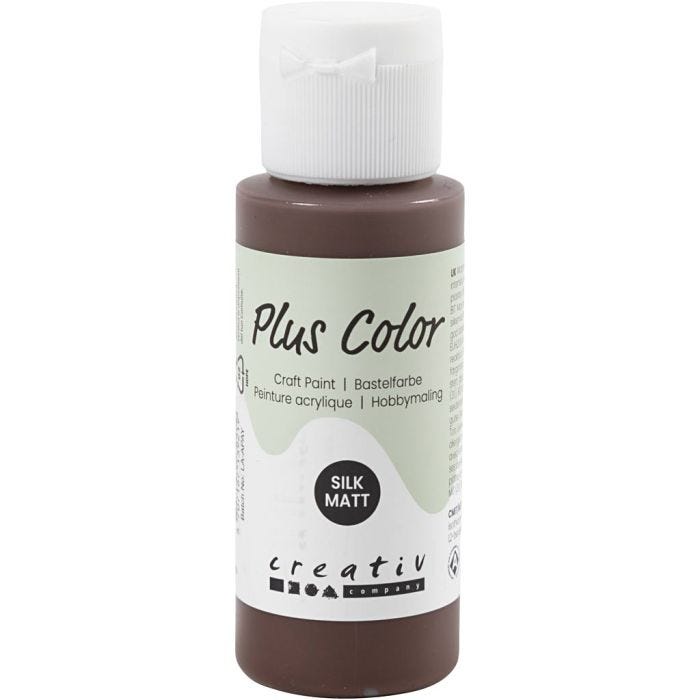 Pintura Craft Plus Color, chocolate, 60 ml/ 1 botella