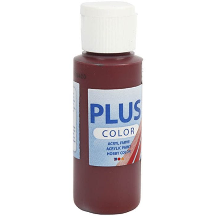 Pintura Craft Plus Color, burdeos, 60 ml/ 1 botella