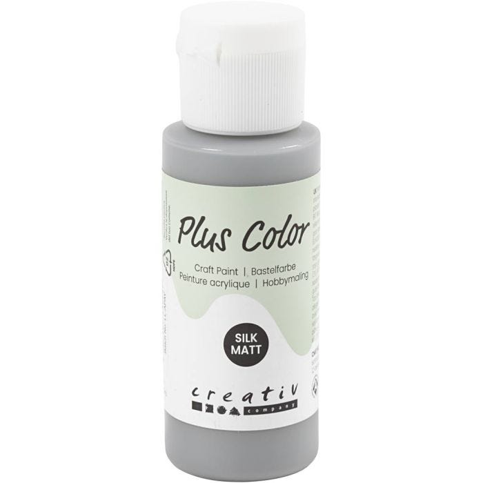 Pintura Craft Plus Color, gris lluvia, 60 ml/ 1 botella