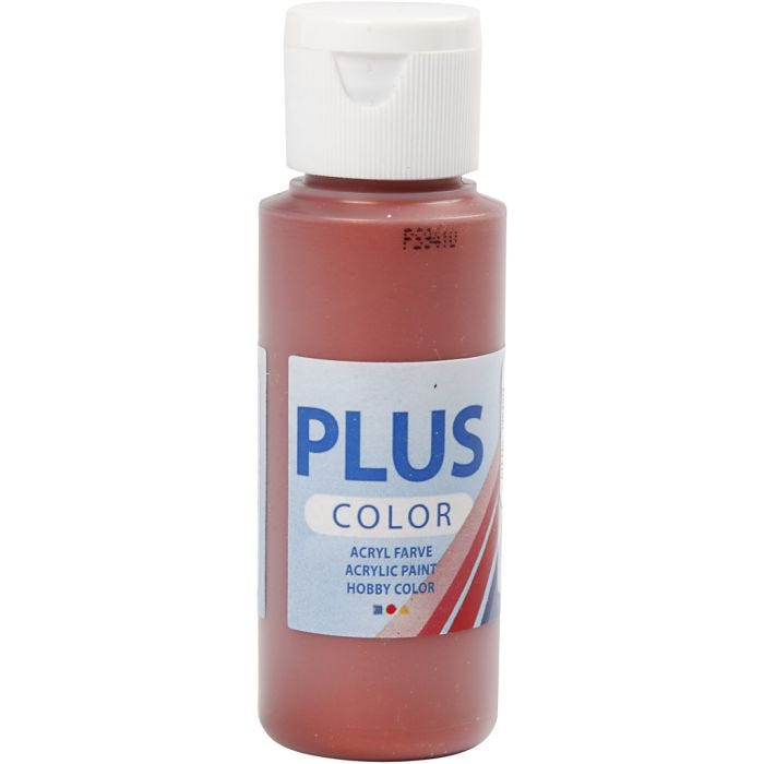 Pintura Craft Plus Color, rojo cobre, 60ml/ 1 botella