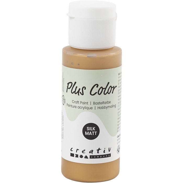 Pintura Craft Plus Color, dorado, 60 ml/ 1 botella