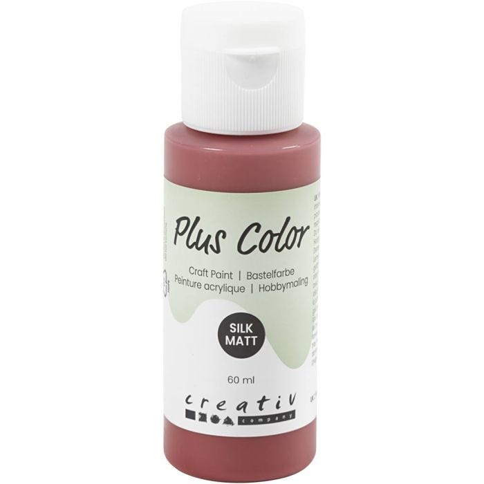 Pintura Craft Plus Color, rojo antiguo, 60 ml/ 1 botella