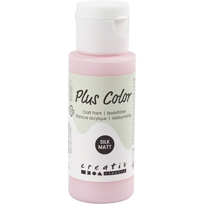 Pintura Craft Plus Color, rosa suave, 60 ml/ 1 botella