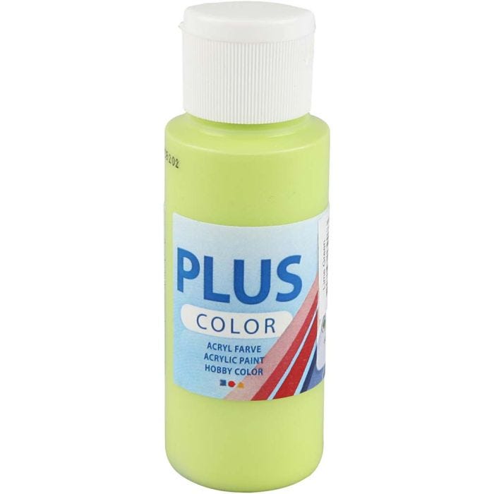 Pintura Craft Plus Color, verde lima, 60 ml/ 1 botella