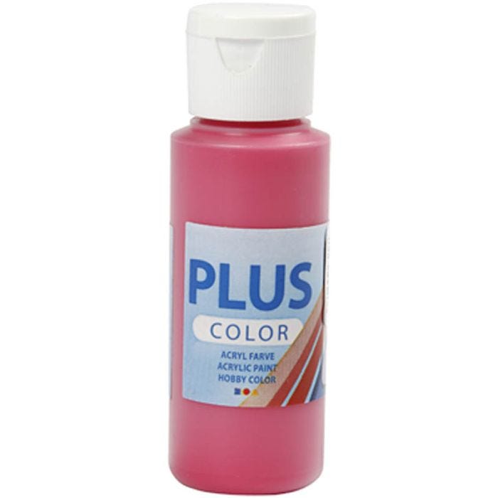 Pintura Craft Plus Color, rojo primario, 60ml/ 1 botella