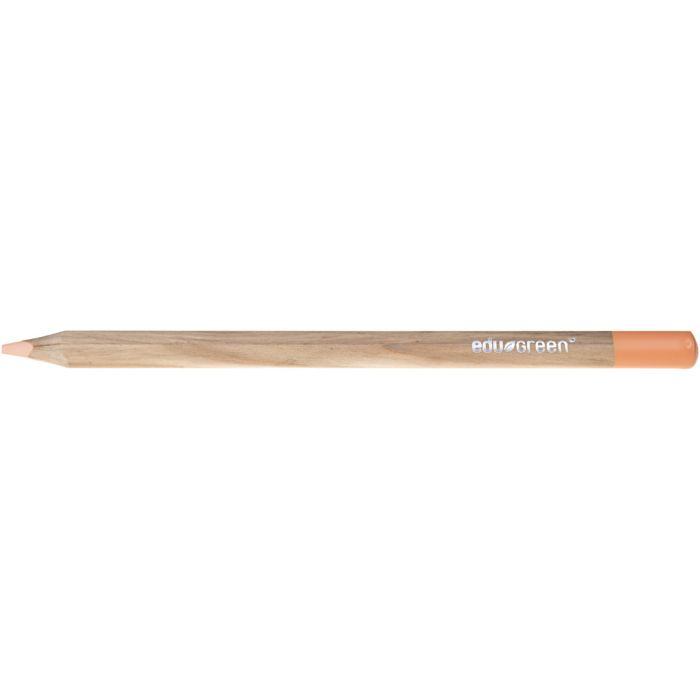Lápices de Colores Edugreen Jumbo, mina 5 mm, salmón, 10 ud/ 1 paquete