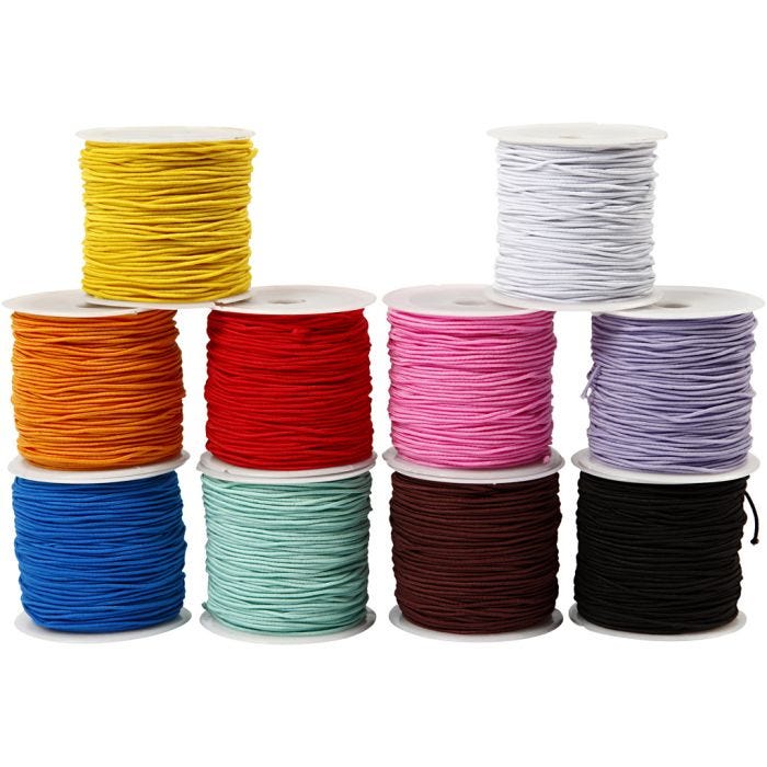 Cuerda elástica, grosor 1 mm, 10x25m/ 1 paquete