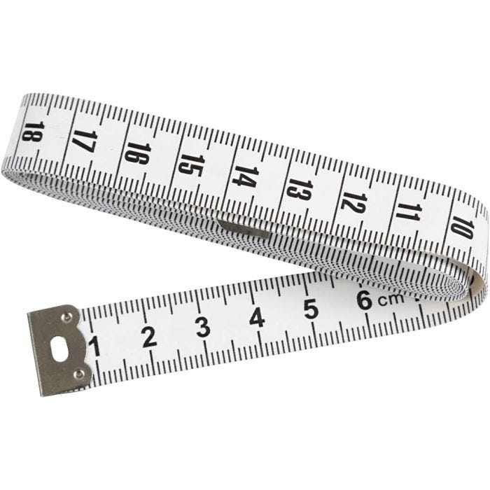 Cinta métrica, L. 150 cm, 6 ud/ 1 paquete