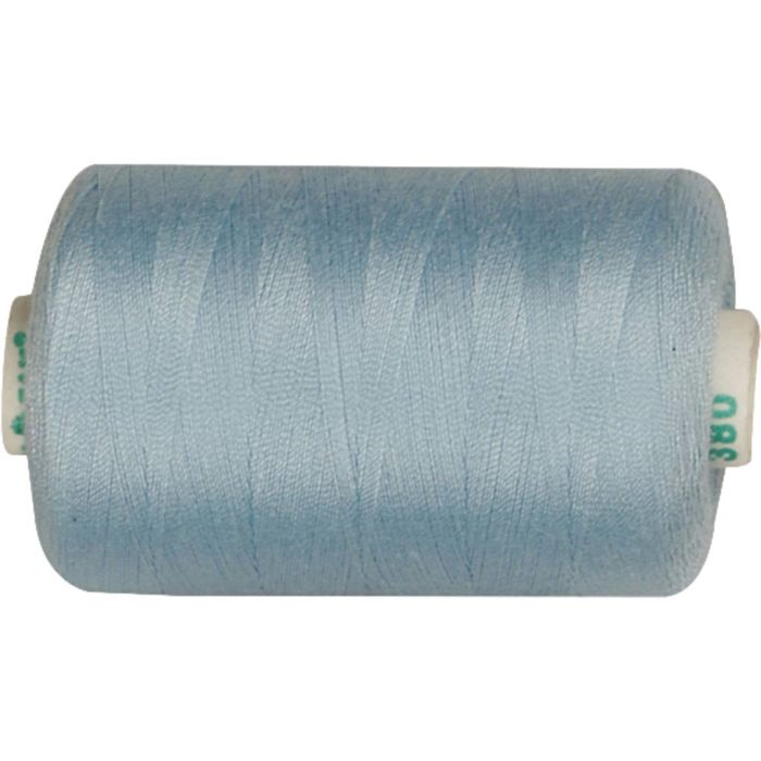Hilo de Coser, azul claro, 1000 m/ 1 rollo