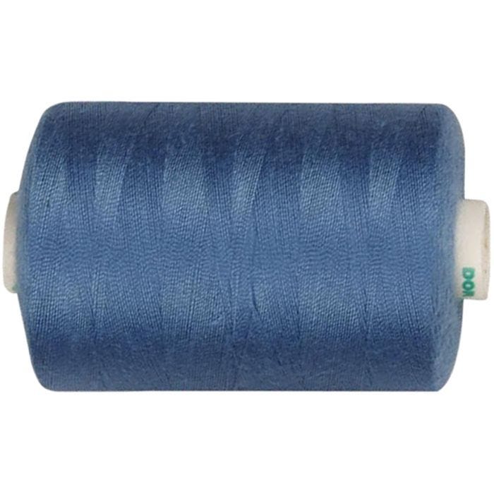 Hilo de Coser, azul-medio, 1000 m/ 1 rollo