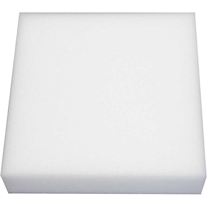 Almohadilla de espuma para fieltrar, 20x20 cm, 5 cm, 1 ud