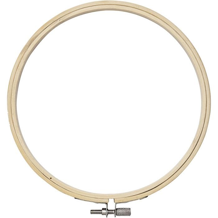 Bastidor de bordado, dia 15 cm, 1 ud