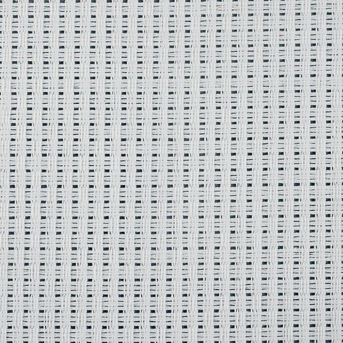 Tela Aida, A: 130 cm, 24 cuadrado por 10 cm , blanco, 3 m/ 1 ud
