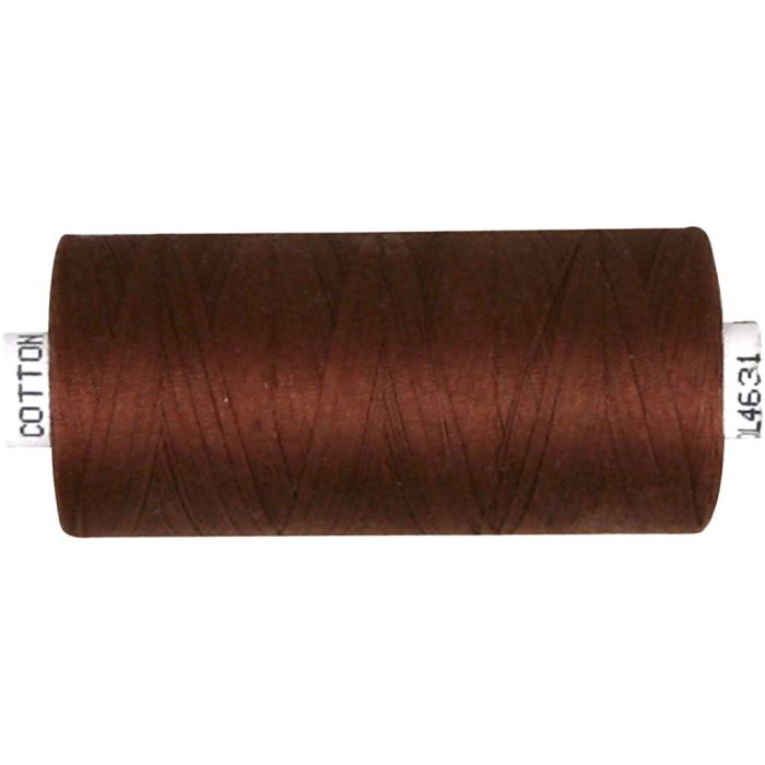 Hilo para Coser, marrón, 1000 m/ 1 rollo