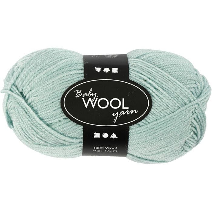 Hilo de Bebé, L. 172 M, verde dulce, 50 gr/ 1 bola