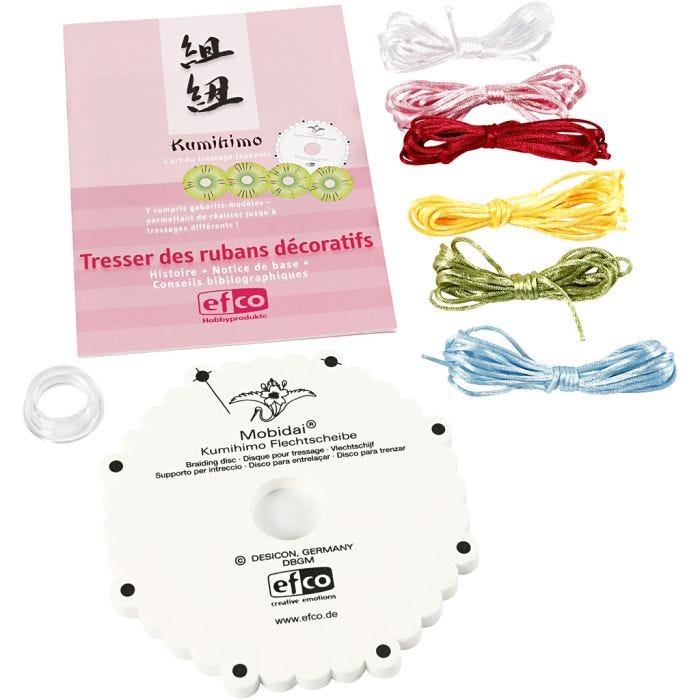 Kumihimo - Kit de Iniciación, 1 set