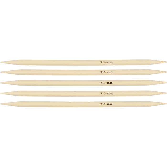 Agujas de tejer, 20 cm, 7 mm, 1 set