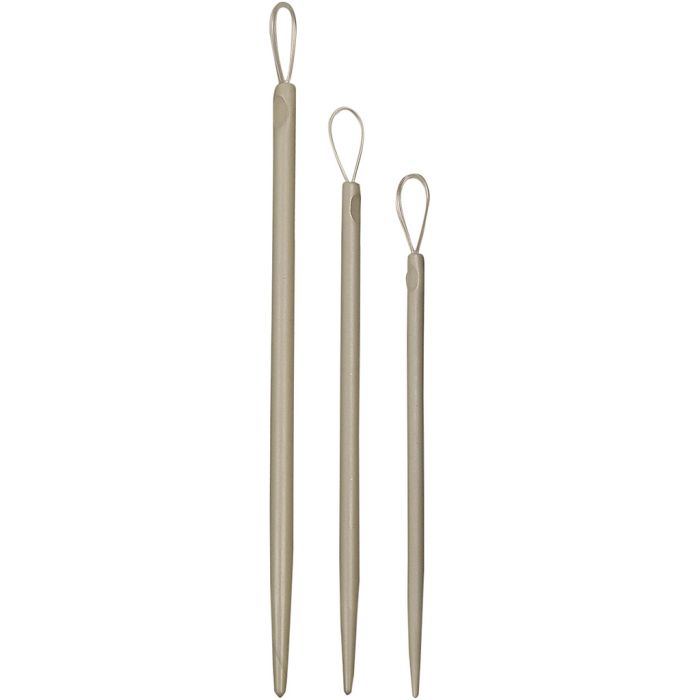 Agujas de Hilo, L. 6+7+8,5 cm, 3 ud/ 1 paquete