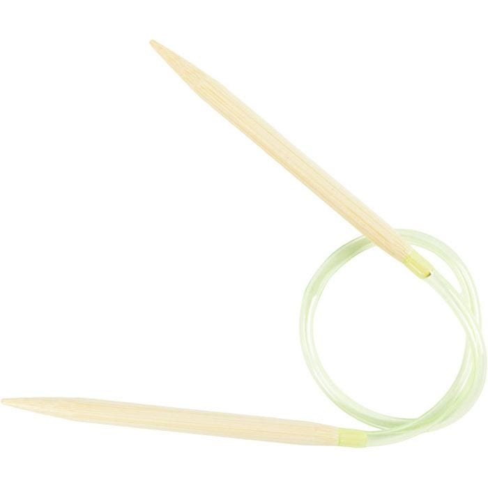 Aguja circular, L. 40 cm, medidas 6,5 mm, 1 ud