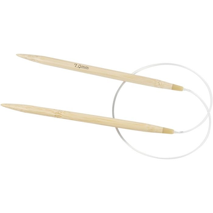 Aguja circular, 60 cm, 7 mm, 1 ud