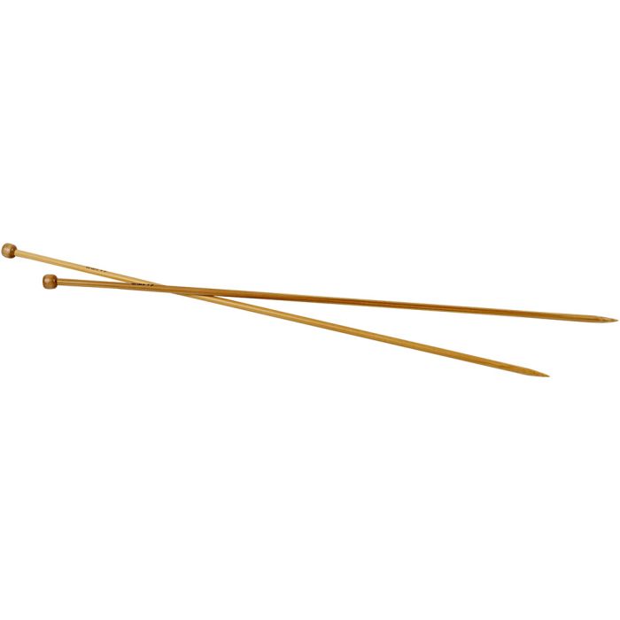 Agujas de tejer , 35 cm, 4,5 mm, 1 par