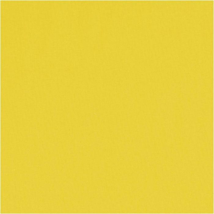 Tela, A: 145 cm, 140 gr, amarillo, 10 m/ 1 rollo