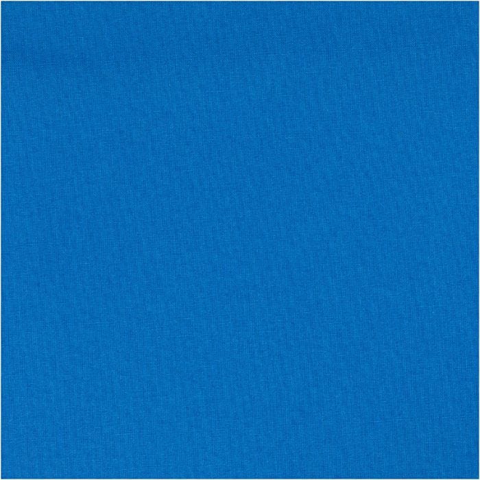 Tela, A: 145 cm, 140 gr, azul, 10 m/ 1 rollo