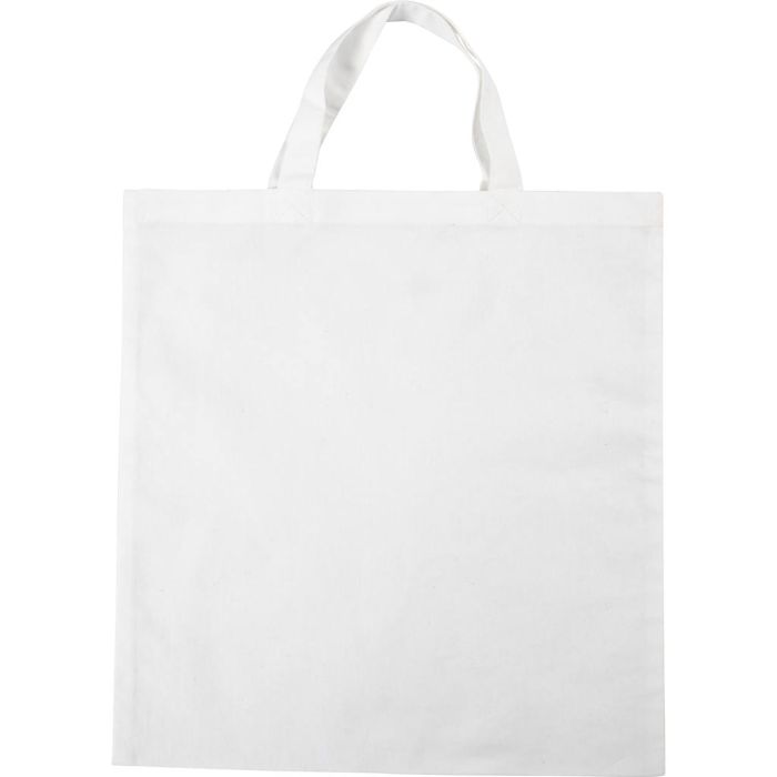 Bolsa de la Compra, medidas 38x42 cm, 130 gr, blanco, 1 ud