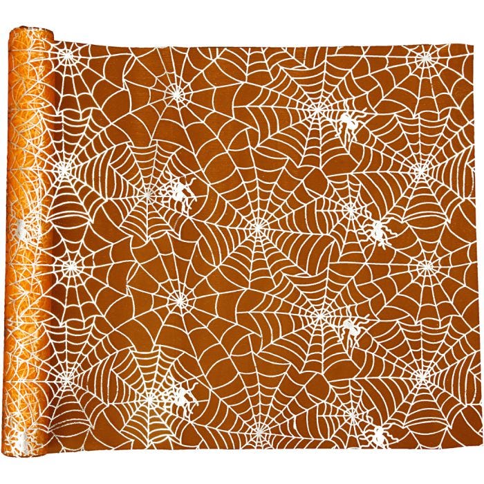 Camino de mesa, 3,5 M, 29 cm, naranja, 1 rollo