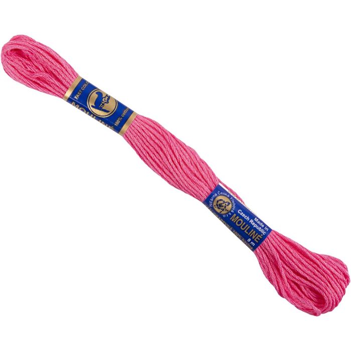 Hilo para bordar, rosa, 12x8 m/ 1 paquete