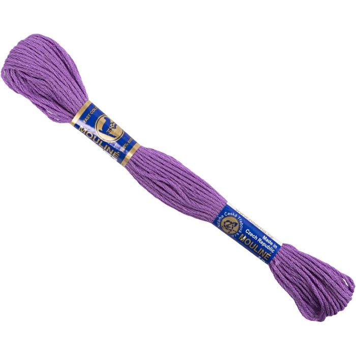Hilo para bordar, morado, 8 m/ 1 fajo