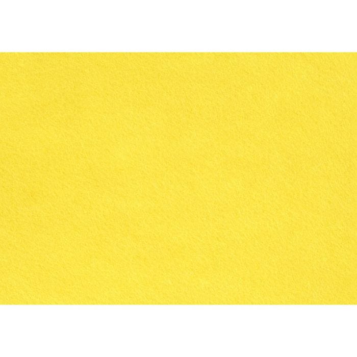 Fieltro para manualidades, A4, hoja 210x297 mm, grosor 1,5-2 mm, amarillo, 10 hoja/ 1 paquete